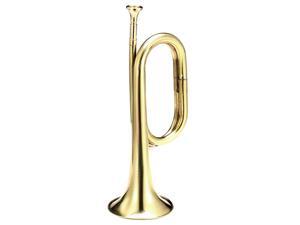 Iron Brass Trumpet Bugle Paint Copper Horn Cavalry for Brass Musical Instruments Music Lovers Iron Brass Trumpet Bugle Paint Copper Horn Cavalry for Brass Musical Instruments Music Lovers