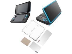 Transparent Protective Cover Case + Screen Film LCD Screen Protector for Nintendo NEW 2DS XL Game Accessories Case Transparent Protective Cover Case + Screen Film LCD Screen Protector for Nintendo NEW 2DS XL Game Accessories Case