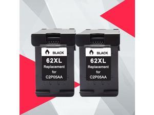 2BK Compatible 62XL Ink Cartridge Replacement for HP 62 XL for HP62 Envy 5640 OfficeJet 200 5540 5740 5542 7640 printers 2BK Compatible 62XL Ink Cartridge Replacement for HP 62 XL for HP62 Envy 5640 OfficeJet 200 5540 5740 5542 7640 printers