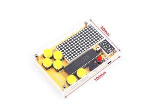DIY Kit Tetris/Snake/Plane/Racing Game Kit DIY Electronics Experiment Kit with Shell Button Control MCU Computer Game Machine DIY Kit Tetris/Snake/Plane/Racing Game Kit DIY Electronics Experiment Kit with Shell Button Control MCU Computer Game Machine