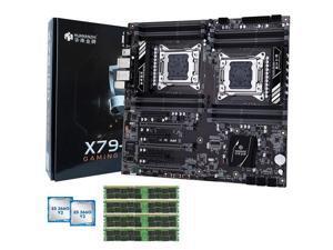 HOT-HUANANZHI Dual X79 Motherboard Bündel Rabatt Motherboard mit M.2 Slot Dual CPU für Intel Xeon E5 2660 V2 RAM 32G (4x8G) HOT-HUANANZHI Dual X79 Motherboard Bündel Rabatt Motherboard mit M.2 Slot Dual CPU für Intel Xeon E5 2660 V2 RAM 32G (4x8G)