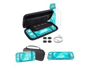 9 In 1 Suit For Nintendo Switch Lite Tempered Film Charging Cable Storage Bag Protection Shell Bag 9 In 1 Suit For Nintendo Switch Lite Tempered Film Charging Cable Storage Bag Protection Shell Bag