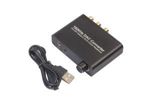 Audio Digital Converter Adapter 5.1CH For DTS AC3 To 2.0CH DAC Optical Coaxial To RCA 3.5mm Audio Digital Converter Audio Digital Converter Adapter 5.1CH For DTS AC3 To 2.0CH DAC Optical Coaxial To RCA 3.5mm Audio Digital Converter