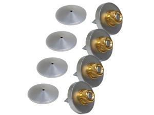 Amplifier Speaker Accessories Turntable Tube HIFI Isolation Spikes Set Shockproof Pad CD Player DVD Stand Feet Insert Base Cone Amplifier Speaker Accessories Turntable Tube HIFI Isolation Spikes Set Shockproof Pad CD Player DVD Stand Feet Insert Base Cone