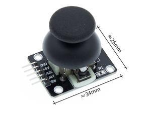 50PCS KY-023 PS2 Game Joystick Axis Sensor Module for DIY Starter Kit 50PCS KY-023 PS2 Game Joystick Axis Sensor Module for DIY Starter Kit