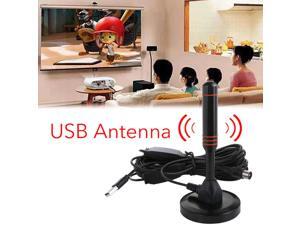 2019 New Indoor Gain 22dBi Digital DVB-T Television USB Aerial Antenna for TV HDTV Digital Television Antennas Black 2019 New Indoor Gain 22dBi Digital DVB-T Television USB Aerial Antenna for TV HDTV Digital Television Antennas Black