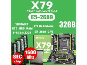 HUANANZHI X79 motherboard 2.49 LGA2011 ATX combos E5 2689 CPU 4pcs x 8GB = 32GB DDR3 RAM 1600Mhz PC3 12800R PCI-E NVME M.2 SSD HUANANZHI X79 motherboard 2.49 LGA2011 ATX combos E5 2689 CPU 4pcs x 8GB = 32GB DDR3 RAM 1600Mhz PC3 12800R PCI-E NVME M.2 SSD
