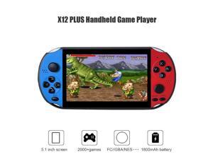 X12PLUS Handheld Game Player 8GB Built-in 2000 Games Game Console Kids Adult Gamepad Controller Toys support 32G TF Card for PSP X12PLUS Handheld Game Player 8GB Built-in 2000 Games Game Console Kids Adult Gamepad Controller Toys support 32G TF Card for PSP