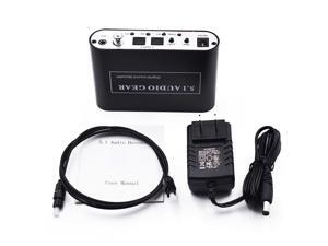 New Digital Audio Decoder 5.1 Audio Gear DTS/AC3/6CH Digital Audio Converter LPCM To 5.1 Analog Output 2.1 DVD PC for PS2 PS3 New Digital Audio Decoder 5.1 Audio Gear DTS/AC3/6CH Digital Audio Converter LPCM To 5.1 Analog Output 2.1 DVD PC for PS2 PS3
