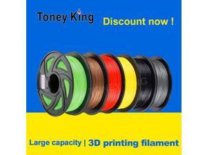 Toney King 3D Printer Filament 1.75mm 1KG PLA ABS Nylon Wood TPU PETG Carbon ASA PP PC 3D Plastic Printing Filament Toney King 3D Printer Filament 1.75mm 1KG PLA ABS Nylon Wood TPU PETG Carbon ASA PP PC 3D Plastic Printing Filament