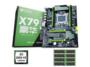 HOT-HUANANZHI X79 LGA2011 Motherboard X79 Motherboard mit M.2 SSD Slot CPU Intel Xeon E5 2650 V2 RAM 32G (4x8G) HOT-HUANANZHI X79 LGA2011 Motherboard X79 Motherboard mit M.2 SSD Slot CPU Intel Xeon E5 2650 V2 RAM 32G (4x8G)