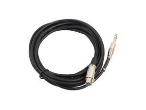 1/4 inch Jack 6.35mm Stereo Male to XLR Female Microphone Stereo Cable Length: 15Ft 1/4 inch Jack 6.35mm Stereo Male to XLR Female Microphone Stereo Cable Length: 15Ft