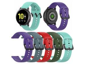 Silicone Watchband Strap Belt for Samsung Galaxy Watch Active 2 Smart Band Strap Replacement for Galaxy Watch Active 2 L/S Size Silicone Watchband Strap Belt for Samsung Galaxy Watch Active 2 Smart Band Strap Replacement for Galaxy Watch Active 2 L/S Size