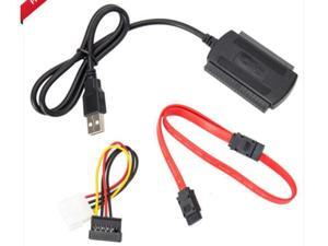 3IN1 Cable Adapter Hard Drive Disk Cable Adapters Connector Lead USB 2.0 to IDE SATA ATA 2.5 3.5 3IN1 Cable Adapter Hard Drive Disk Cable Adapters Connector Lead USB 2.0 to IDE SATA ATA 2.5 3.5