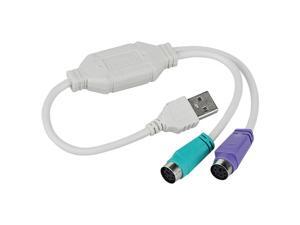 New 1PC USB Male To PS/2 PS2 Female Converter Cable Cord Converter Adapter Keyboard Computer Accessories New 1PC USB Male To PS/2 PS2 Female Converter Cable Cord Converter Adapter Keyboard Computer Accessories