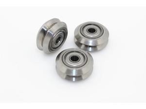 5pcs/lot v-slot CNC machine parts c-beam Aluminium Linear Extrusion Openbuilds stainless steel Metal Dual V Wheel for 3D printer 5pcs/lot v-slot CNC machine parts c-beam Aluminium Linear Extrusion Openbuilds stainless steel Metal Dual V Wheel for 3D printer