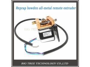 Reprap bowden all-metal remote extruder with 1.75mm supplies 3d printer nozzle mk8 Reprap bowden all-metal remote extruder with 1.75mm supplies 3d printer nozzle mk8