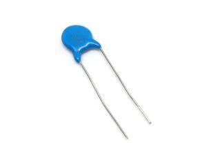 Doorknob Capacitor 3KV 1nf 1000pf 4mm Thread 20*25mm Blue High Voltage Ceramic
