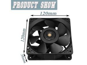 DC 12V 36W 120X120X38mm 6000RPM 4Pin Air Cooling Fan for Antminer Mining For CPU Cooler Liquid Cooler Computer DC 12V 36W 120X120X38mm 6000RPM 4Pin Air Cooling Fan for Antminer Mining For CPU Cooler Liquid Cooler Computer