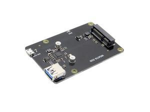 X850 mSATA SSD Hard Disk Storage Expansion Board for Raspberry Pi Support USB 3.0 Expansion Board For Raspberry Pi 3 Model B/ 2B X850 mSATA SSD Hard Disk Storage Expansion Board for Raspberry Pi Support USB 3.0 Expansion Board For Raspberry Pi 3 Model B/ 2B