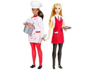 Barbie Chef  Waiter Dolls