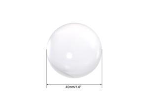 Details about   30mm Dia Acrylic Ball Clear Sphere Ornament Solid Balls 1.2" 