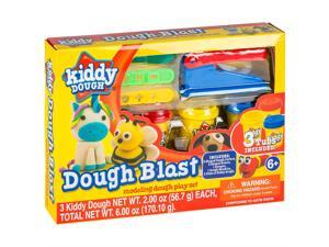 KIDDY DOUGH Modeling Dough Play Set for Kids - Starter Kit Includes 3 Cans of Dough Tools W/Built-in Stamps, Cutter Stencils, Extruders - Educational Dough KIDDY DOUGH Modeling Dough Play Set for Kids - Starter Kit Includes 3 Cans of Dough Tools W/Built-in Stamps, Cutter Stencils, Extruders - Educational Dough