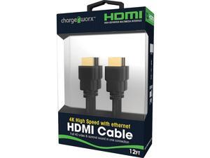 CHARGEWORX Hdmi Cable, 12' CHARGEWORX Hdmi Cable, 12'
