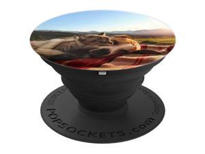 Best Friends Camping PopSockets Grip and Stand for Phones and Tablets