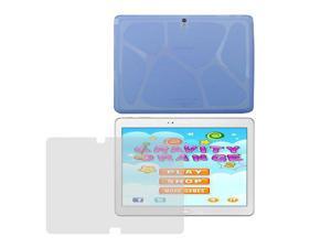 iShoppingdeals - Blue TPU Rubber Skin Cover Case + Anti-Glare Matte Screen Protector for Samsung Galaxy Tab PRO 10.1-INCH (SM-T520) iShoppingdeals - Blue TPU Rubber Skin Cover Case + Anti-Glare Matte Screen Protector for Samsung Galaxy Tab PRO 10.1-INCH (SM-T520)