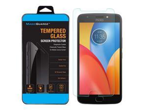 MagicGuardz Made for Motorola Moto E4 Premium Tempered Glass Clear Screen Protector Retail Box