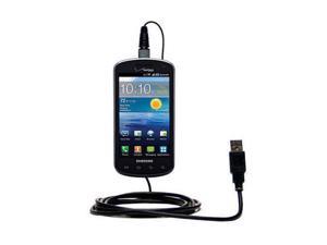Uses Gomadic TipExchange Technology Coiled Power Hot Sync USB Cable for the Sony Ericsson txt Pro with both data and charge features