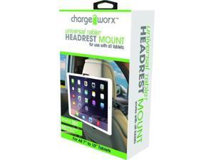 Chargeworx CX9908BK Tablet Headrest Mount Black Chargeworx CX9908BK Tablet Headrest Mount Black