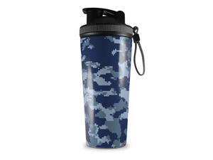 Skin Wrap Decal for IceShaker 2nd Gen 26oz WraptorCamo Digital Camo Navy SHAKER NOT INCLUDED