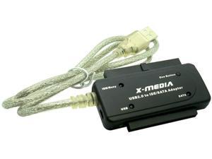 X-MEDIA XM-UB2235S USB2.0 to 2.5/3.5/5.25in IDE/SATA Adapter, OTB X-MEDIA XM-UB2235S USB2.0 to 2.5/3.5/5.25in IDE/SATA Adapter, OTB