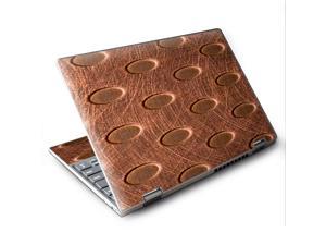 Skin Decal for Lenovo Yoga 710 11.6" Laptop Vinyl Wrap/Copper Grid Panel Metal