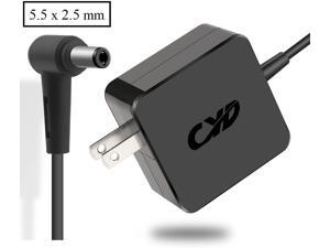 CYD 45W 19V 2.37A PowerFast-Replacement for Laptop-Charger Asus X551 X555 X451M F451C F551M X751S K751M Q301LA Q502LA-BBI5T15 RT-AC87U RT-AC3200 AD883J20 AD883J20 AD883520 010KLF Extra 8.2ft Dc Cable CYD 45W 19V 2.37A PowerFast-Replacement for Laptop-Charger Asus X551 X555 X451M F451C F551M X751S K751M Q301LA Q502LA-BBI5T15 RT-AC87U RT-AC3200 AD883J20 AD883J20 AD883520 010KLF Extra 8.2ft Dc Cable