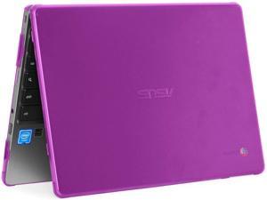 mCover Hard Shell Case for 2019 116inch ASUS Chromebook C223NA Series Laptop Purple