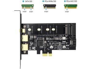 PCI-E to USB 3.0 PCI Express Card incl.1 USB C and 2 USB A Ports,Adding M.2 NVME SATA III SSD Devices to a PC or Motherboard Using M.2 NVME to PCIe 3.0 Adapter Card with Low Profile Bracket PCI-E to USB 3.0 PCI Express Card incl.1 USB C and 2 USB A Ports,Adding M.2 NVME SATA III SSD Devices to a PC or Motherboard Using M.2 NVME to PCIe 3.0 Adapter Card with Low Profile Bracket