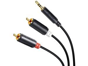 RCA to Audio Cable Benfei 3.5mm to 2-Male RCA Stereo Cable - 6 Feet