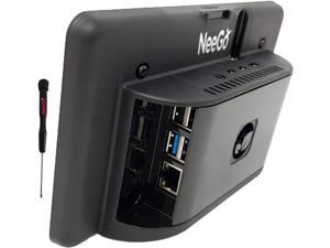NeeGo Raspberry Pi 4 Screen Case for Raspberry Pi Monitor Touchscreen Display 7-inch