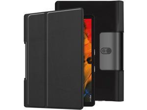 For Lenovo Yoga Tab 3 Pro 10 1 Case Ultra Slim Hard Case Pu Leather Smart Cover Stand For Yoga Tab3 Plus Yt X703 Yt3 X90 Black Newegg Com