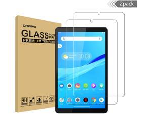 2 Pack Orzero Compatible for Lenovo Tab M8 8 inch Tempered Glass Screen Protector 9 Hardness HD AntiScratch FullCoverage Lifetime Replacement