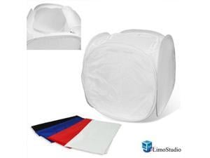 LimoStudio Table Top Photography Studio Top Open 17" Photo Soft Box Light Tent - 4 Chroma Key Backdrops, AGG1078