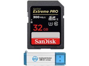 SDSDXPK-032G-ANCIN SanDisk 32GB SDHC SD Extreme Pro UHS-II Memory Card Works with Canon EOS M6 Mark II Everything But Stromboli 3.0 Card Reader EOS 90D Digital Camera 4K V30 1 Bundle with SDSDXPK-032G-ANCIN SanDisk 32GB SDHC SD Extreme Pro UHS-II Memory Card Works with Canon EOS M6 Mark II Everything But Stromboli 3.0 Card Reader EOS 90D Digital Camera 4K V30 1 Bundle with