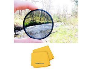 CT Microfiber Cleaning Cloth 52mm Professional Snap On Lens Cap and Cap Keeper for Sony Handycam HDR-PJ790V Sony HDR-CX760V and Sony HDR-PJ760V Cameras