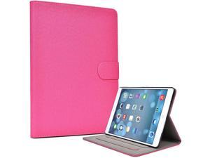 Slim Portable Folding Smart Stand Cover Case Protector for Apple iPad Air 9.7' 1 & 2 WiFi 4G LTE (Magenta) Slim Portable Folding Smart Stand Cover Case Protector for Apple iPad Air 9.7' 1 & 2 WiFi 4G LTE (Magenta)