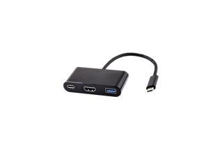 Weltron - USB-C 3.1 to HDMI, USB3.0, USB C Female Weltron - USB-C 3.1 to HDMI, USB3.0, USB C Female