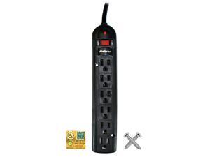 Weltron - Mountable Extra Long 25ft Surge Protector w/ 6 Outlets Weltron - Mountable Extra Long 25ft Surge Protector w/ 6 Outlets