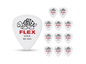 Dunlop 428 Tortex Flex Standard, 12 Pack, .50mm Dunlop 428 Tortex Flex Standard, 12 Pack, .50mm